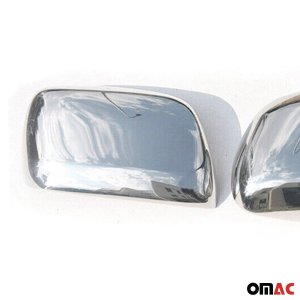 Lexus LX 570 Mirror Cover - Omac - S.Steel - Gloss Silver - '16-'21